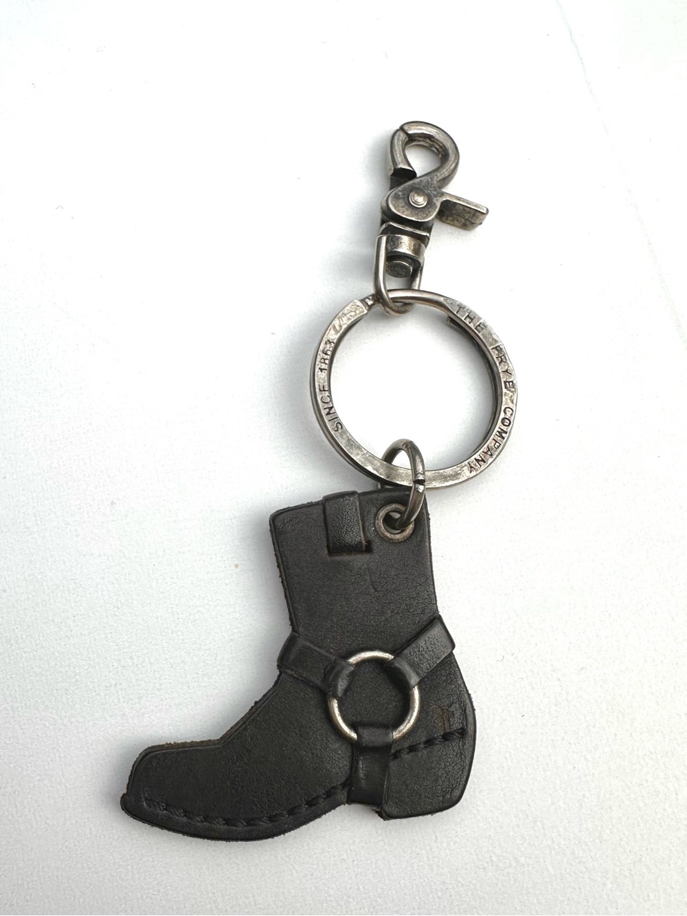 Frye Leather Cowboy Boot Keychain - Picture 2 of 4